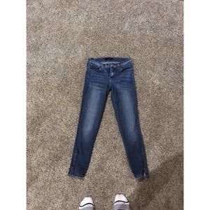 Kancan Jeans with bronze zipper detail